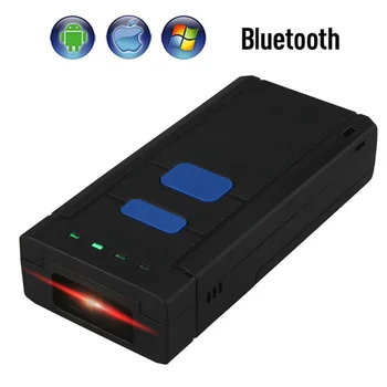 

Bluetooth Mobile Fast Barcode Scanner Computer Payment Portable Reader Wireless Handheld Mini Pocket Led Battery Powered