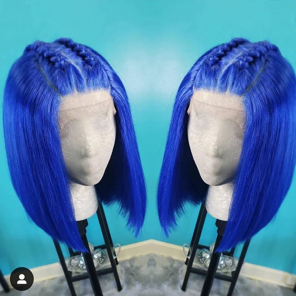 Парик с эффектом омбре T часть прозрачные Красные кружевные передние парики из