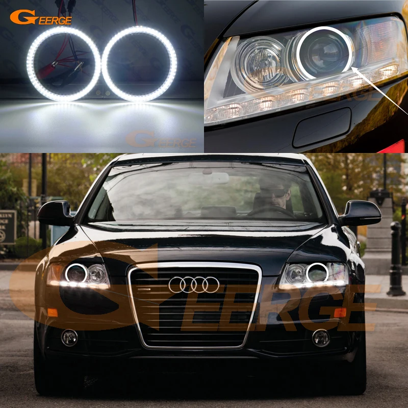 Для AUDI A6 S6 RS6 2009 2010 2011 светильник с ксеноновой головкой ультра яркий SMD