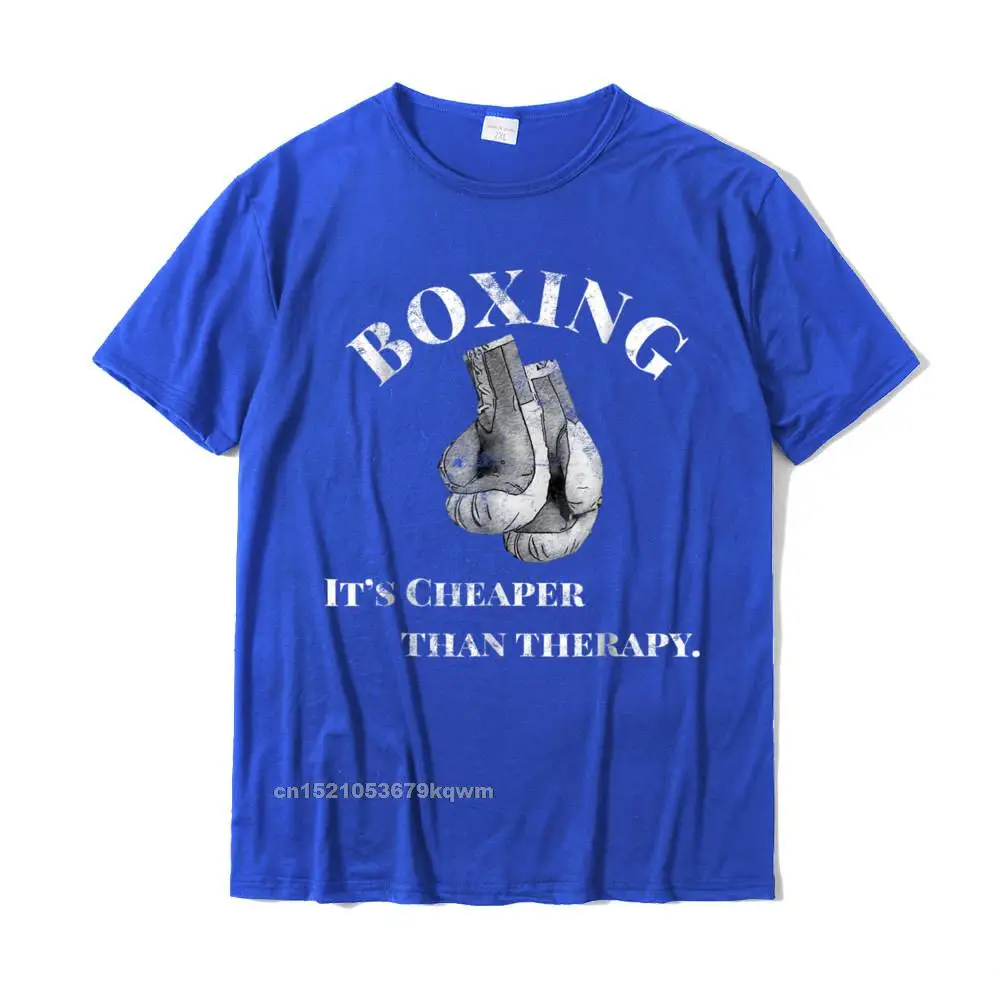 Design T-shirts 2021 New Short Sleeve Casual Pure Cotton Crew Neck Men's Tops T Shirt cosie Tops & Tees Summer Fall Funny Boxing T Shirt Cheaper than Therapy__3248 blue