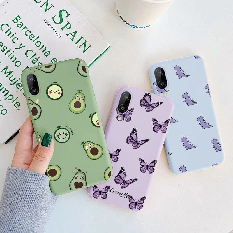 For Huawei P20 Pro Lite Case Soft Silicone Butterfly Back Cover For Huawei P20Lite P20Pro Coque Shockproof Bumper Fundas Shell