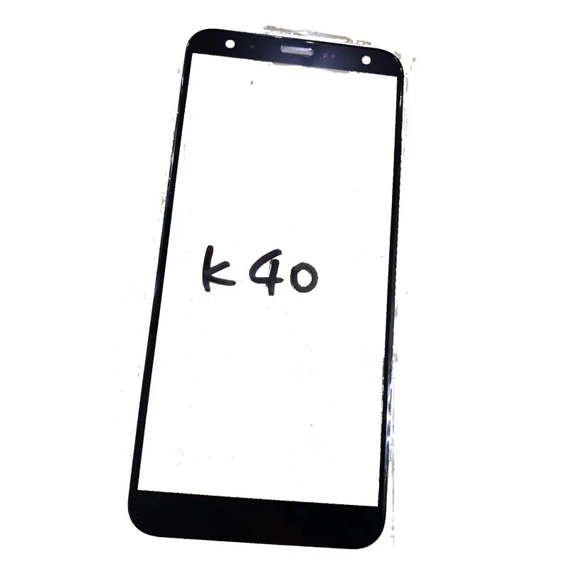

LG055 For LG K40 LMX420 K12+ K12 Plus LCD Outer Cover Faceplate Touch Screen Front Glass Lens Panel Replacement Parts