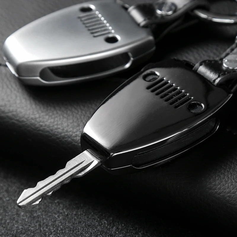 

YCCPAUTO Zinc Alloy Car Key Shell Cover For Jeep Wrangler JK 2008-2017 For Jeep Compass 2008-2015 For Jeep Patriot 2011-2015