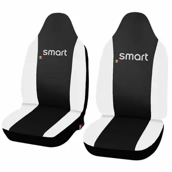 

COPRISEDILI IN ECOPELLE SMART FORTWO - 1a SERIE - BICOLORE NERO - BIANCO