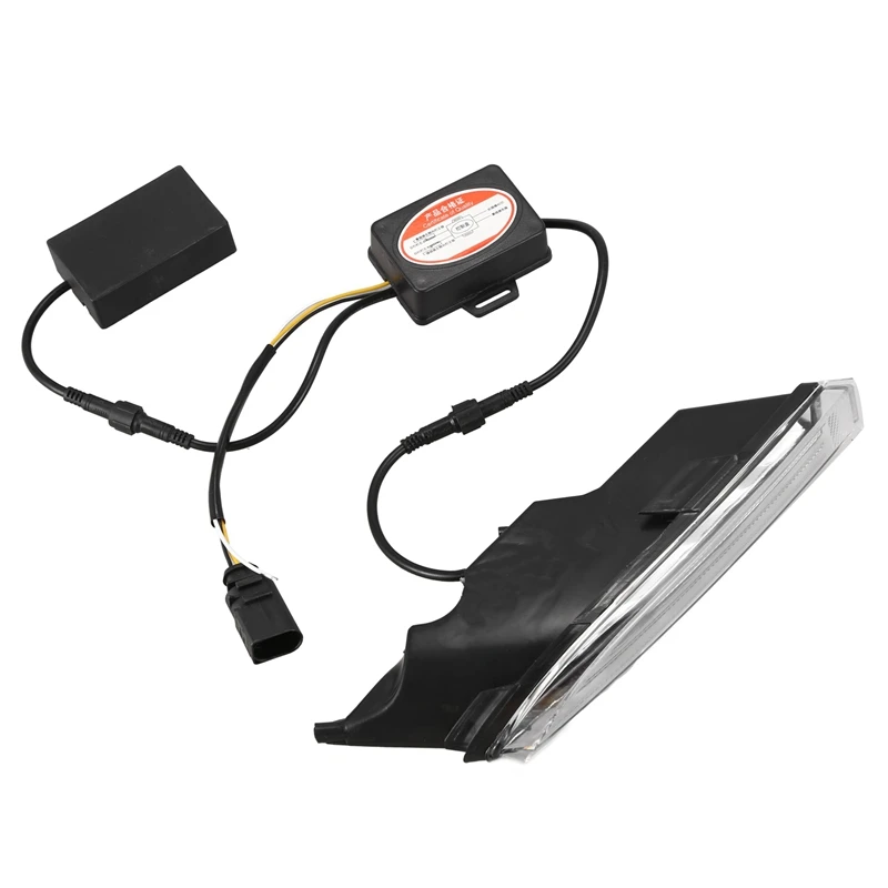 

LED DRL Daytime Running Light Daylight Driving Yellow Turn Signal Lamp for Volkswagen Scirocco R 2010 - 2014