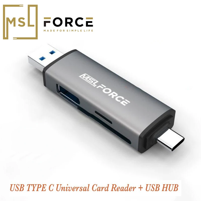 Кард-ридер USB 3,0 type C для SD Micro SD TF адаптер Аксессуары OTG кард-ридер смарт-память SD кард-ридер для Ipad pro