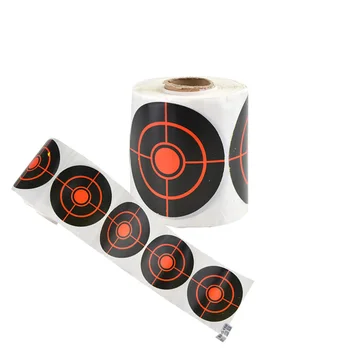

7.5cm Archery Target Paper Shooting Archery Splatter Reactive Target Paper Sticker Bow Arrow Shooting Target Tool Accessories