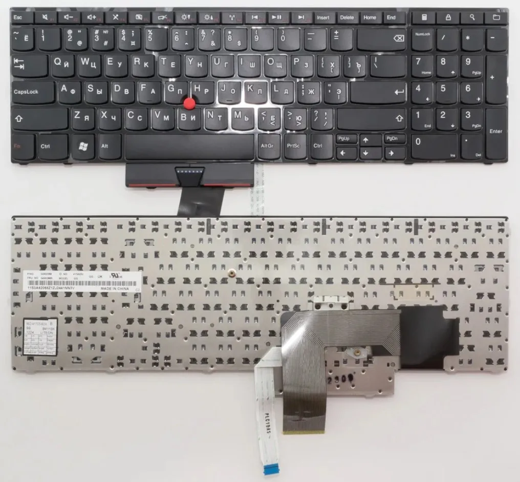 Keyboard for Lenovo ThinkPad Edge E520 E525 series Russian Black p/n: 04w0872 | Компьютеры и офис