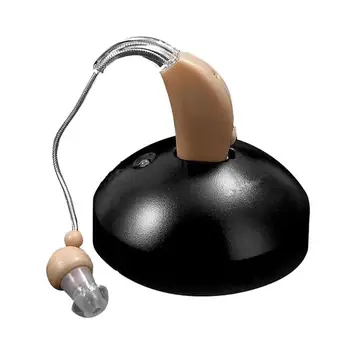 

1pcs Mini Hearing Aid Voice Amplifier For Hearing-Impaired Deafness Hard-Of-Hearing Us Plugin stock