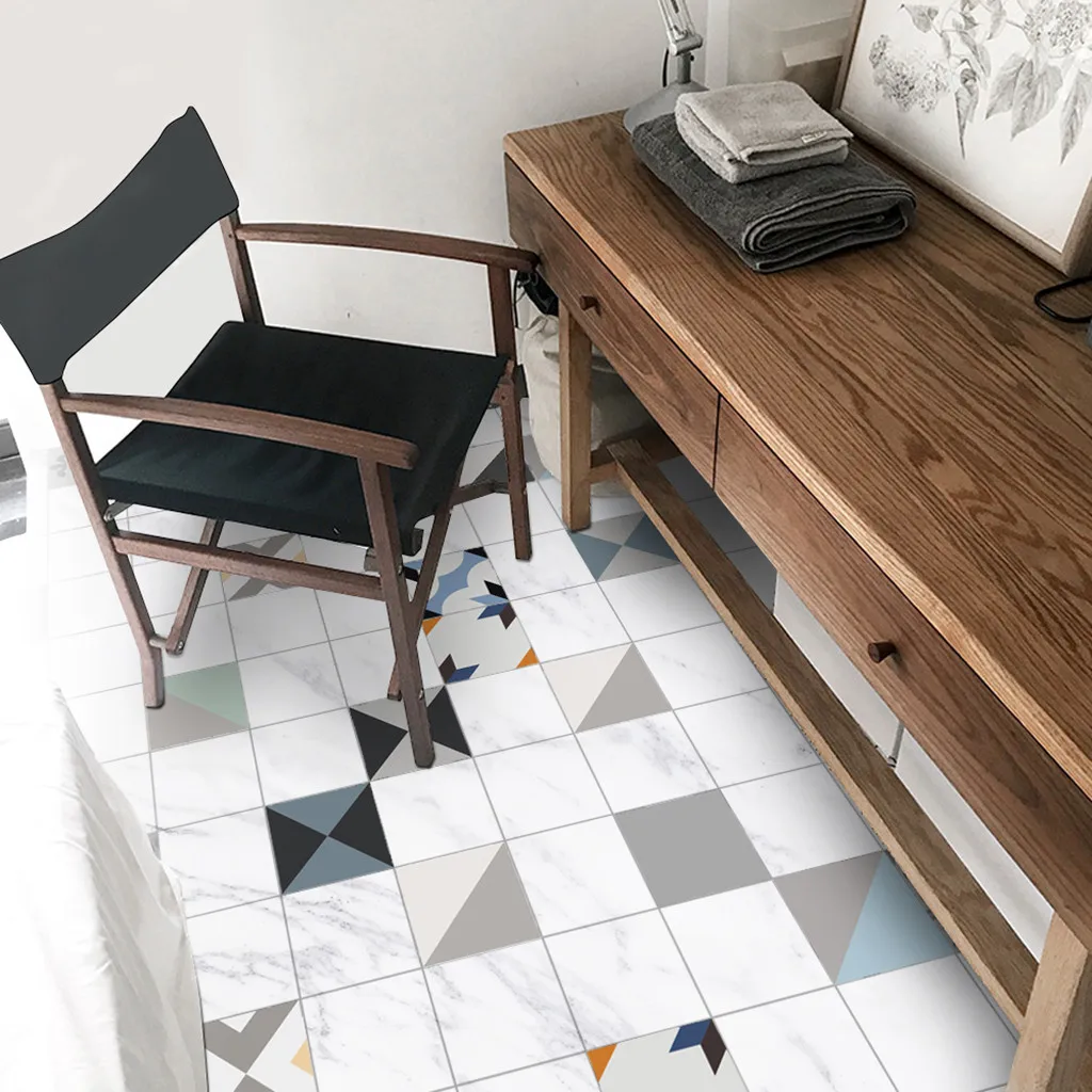 Водонепроницаемые винтажные настенные наклейки Трехмерные плитки богемные