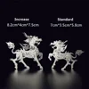 Microworld Steel Warcraft Styling Puzzle Blazing Kirin Animal Model Desktop Decoration Toy Souvenir Gift 3D DIY Puzzle For Child 4