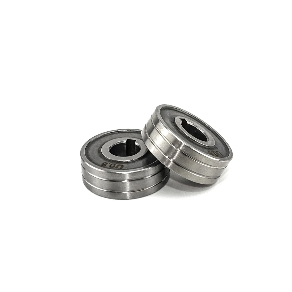 Welding Wire Feeder MIG Welding Wire Feeding Roll V U Knurl Groove 0.6/0.8mm 0.8/1.0mm Size 30x10x10mm LRS-775S SSJ-29 Feeder Roll