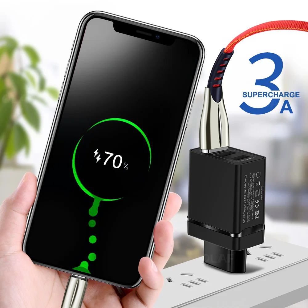 Bayserry 3A usb type-C кабель для huawei mate 30 P30 Pro samsung S9 USB C Quick Charge 3,0 кабель для быстрой зарядки и передачи данных