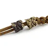 Vintage Knife Beads Pendant Brass DIY Umbrella Cord Paracord Car Key Pendant Accessories ► Photo 2/6