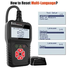 Aliexpress - AS100 OBD2 Scanner Car Code Reader Diagnostic Tool Live Data Automotive Scanner Multilanguage for Engine Fault