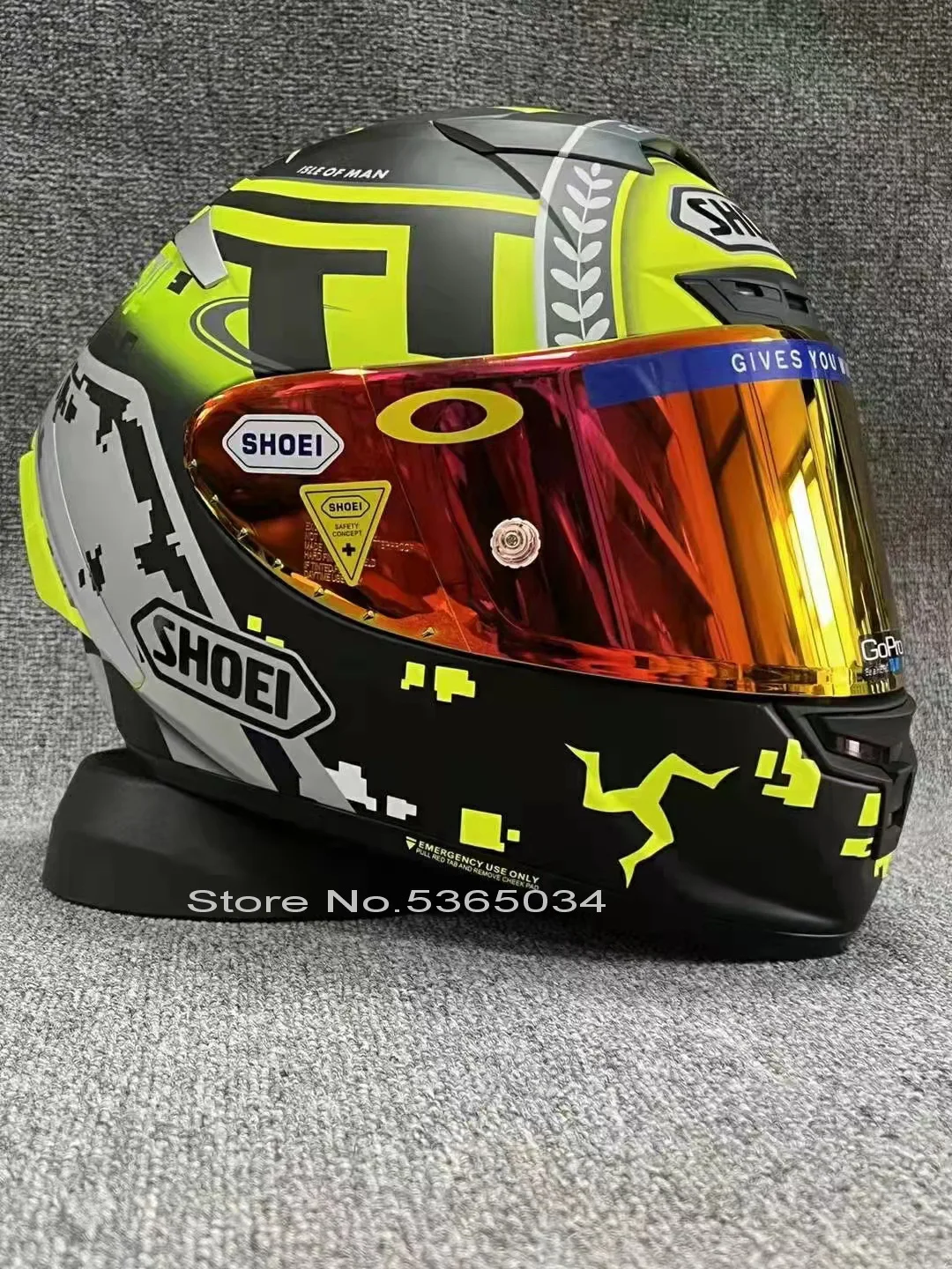 SHOEI X14 Isle Of Man TT X SPIRIT 3 