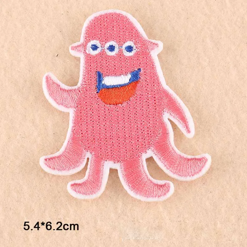 Raum Astronaut UFO Rakete Sonne Alien Planet Eisen auf bestickte Kleidung Patches für Kleidung Aufkleber Kleidungsstück Großhandel – Detail 18