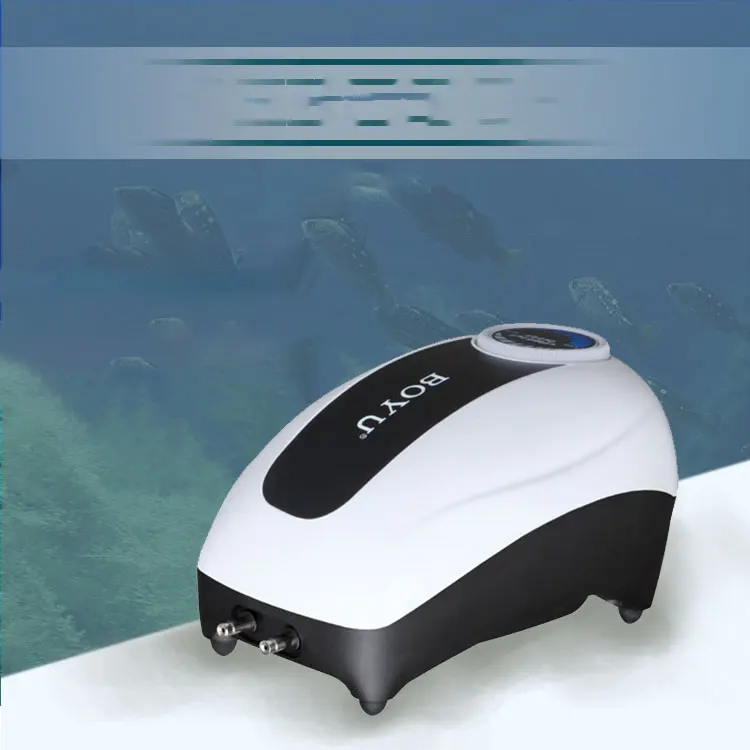 Воздушная помпа для аквариума Бесшумный Компрессор кислорода пруда аэратор