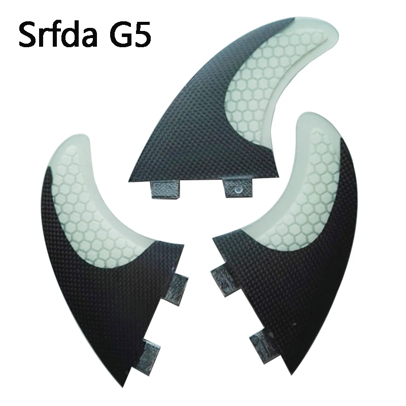 White No logo G5 G5 Quillas Keels стекловолокно серфинговая доска двигатели руль плавник для серфинга FCS fin G5 3 шт доска для серфинга задний коврик aletas доска для серфинга плавники T - Цвет: White No logo G5