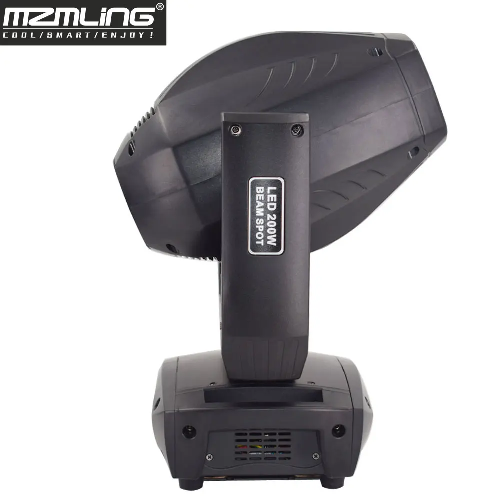4 шт. + 1 кейс светодиодный 200 Вт Луч прожектор размытого 3in1 свет с зумом DMX512 Moving