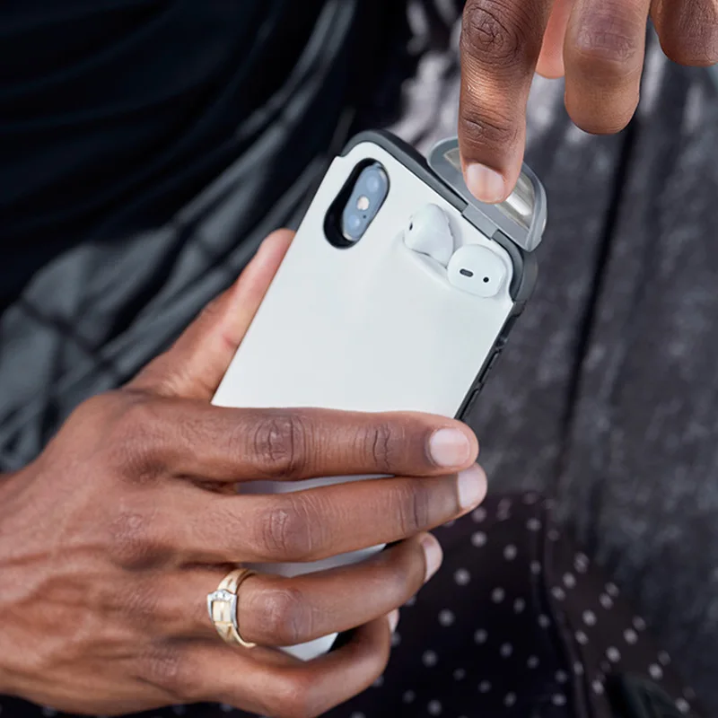 Для iPhone 11 Pro Max чехол Xs Max Xr X 10 8 7 6 6S Plus чехол для AirPods Держатель Жесткий чехол дизайн чехол для AirPods горячая распродажа