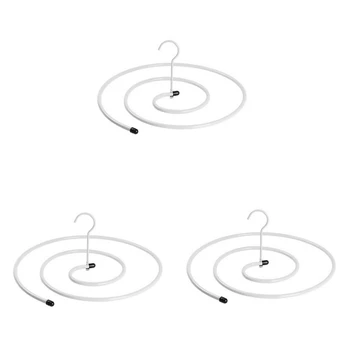 

Spiral Shaped Drying Rack Laundry Stand Hanger for Dorm Bed Sheet Coverlet Coverlid Bedspread Scarf Blanket Bath Towel Towelling