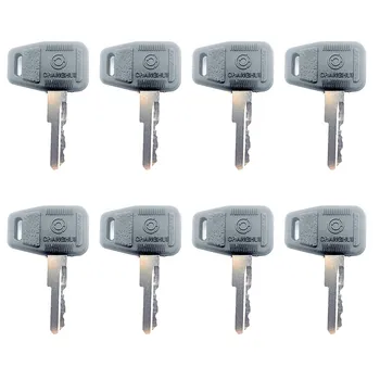 

8pc key For Liugong Loader 30E 40B 50C 50CN 855 856 Electric Lock Key