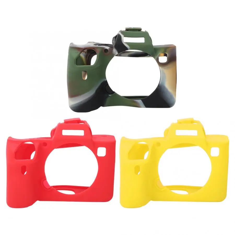 Мягкий силиконовый защитный чехол для цифровой камеры корпус Аксессуары камер