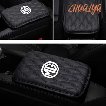 

Car Armrest Box Pad Universal Armrest Comfortable Central Hand Pad Protection Cushion For MG logo zs gs 350 tf orkina gt zr