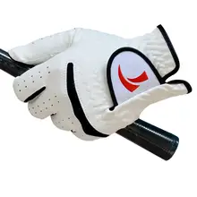 1 шт. перчатки для гольфа мужские левые и правые мягкие дышащие из чистой овчины с противоскользящими гранулами перчатки для гольфа мужские