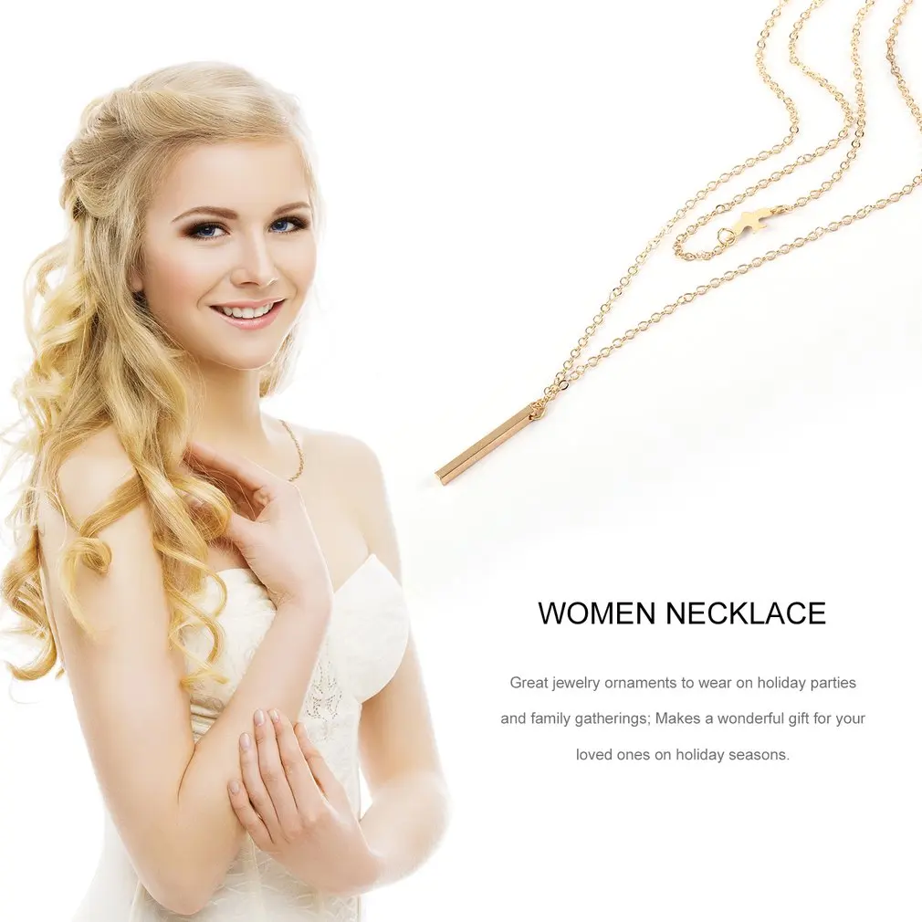 Clavicle Chain Flying Bird Pendant Choker Chunky Statement Fashion Charm Jewelry Women Necklace Exquisite Decoration