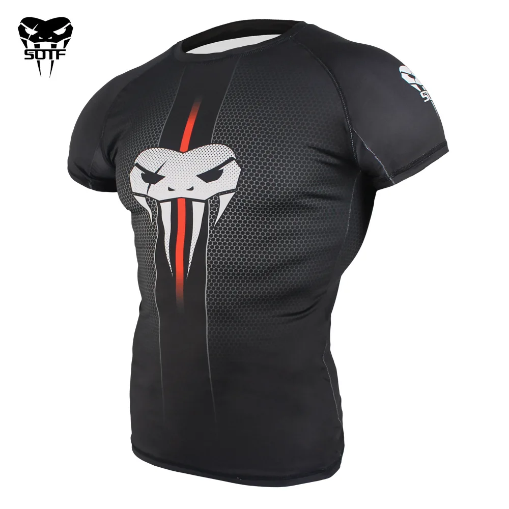 Боксерская тренировка MMA Rashguard футболка брюки Муай Тай Велоспорт Спорт в