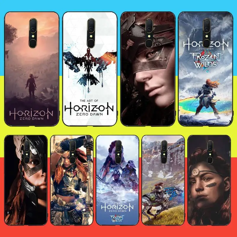 CUTEWANAN экшн ролевые игры Horizon Zero Dawn мягкий черный чехол для телефона Oppo A5 A9 2020 Рено Z