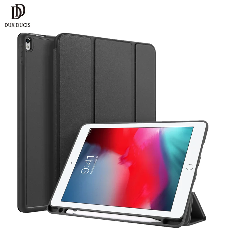 Умный чехол для iPad Air 3 2019 мягкий флип-чехол из искусственной кожи Pro 10 5 Air3 с