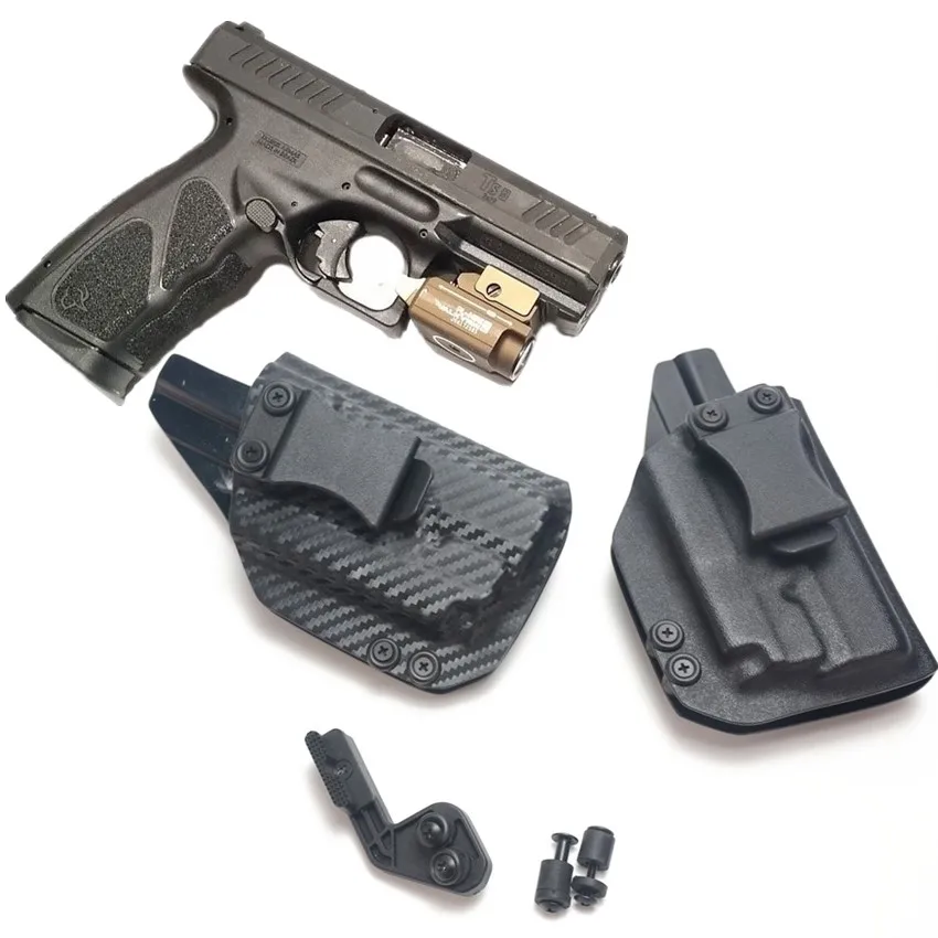 Внутренний пояс из углеродного волокна Kydex кобура для телец TS9 9 мм с Olight PL Mini 2 Valkyrie