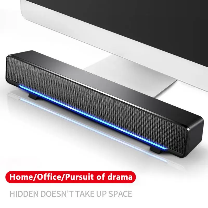 Стерео ТВ звуковая панель AUX USB 3 5 мм проводной динамик бар кинотеатр FM радио