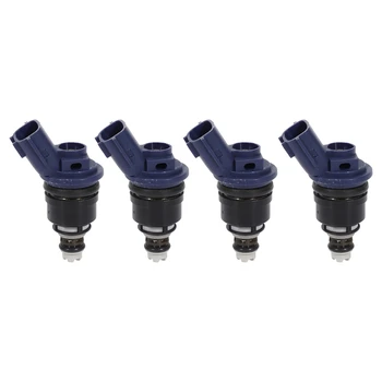 

4Pcs 375Cc Fuel Injector 16600-67U00 16600-67U01 for Nissan 240SX Silvia KA24DE S13 14 SR20DET