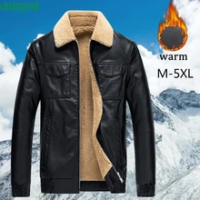 Camsgend Militaly Air Force Flight куртка с меховым воротником кожаная куртка мужская зимняя куртка пилот Бомбер куртка Chaqueta De Cuero