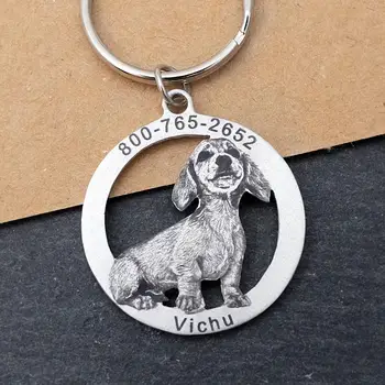 

Custom Pet Tag,Dog Photo Tag,Personalized Dog Tag for Dogs,Dog ID Tag,Customize Dog Tag ID Name for Pet Collar Tag
