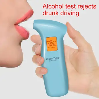 

Alcohol Tester Portable Handheld Digital LCD Display Police Breath Breathalyzer алкотестер алкотестеры на алкоголь спиртометр