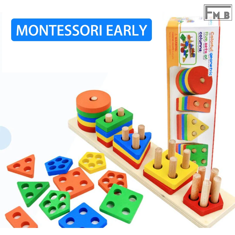 

Geometric Intelligence Board Shape Paired Building Block Toys Teaching aids Children's Enlightenment