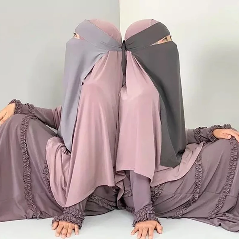 Модный хиджаб Abaya с закрытым лицом длинный шарф из Саудовской Аравии