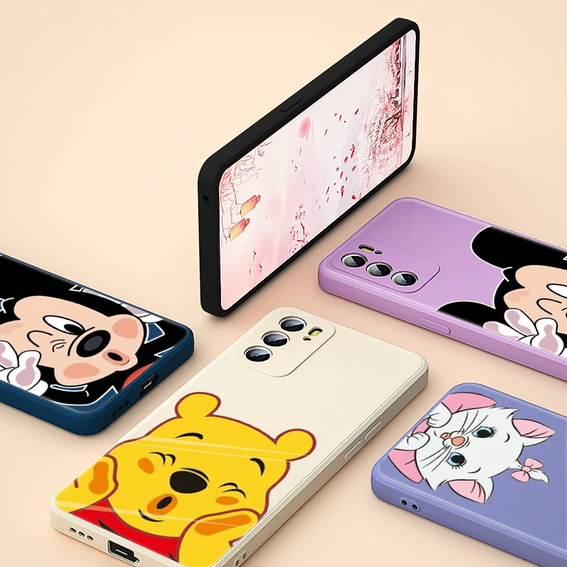 Чехол для телефона с изображением Микки-пуха аристократы OPPO Reno 6 5 5K 5F 4F 4Z 4 3 2 2F 2Z Z Pro