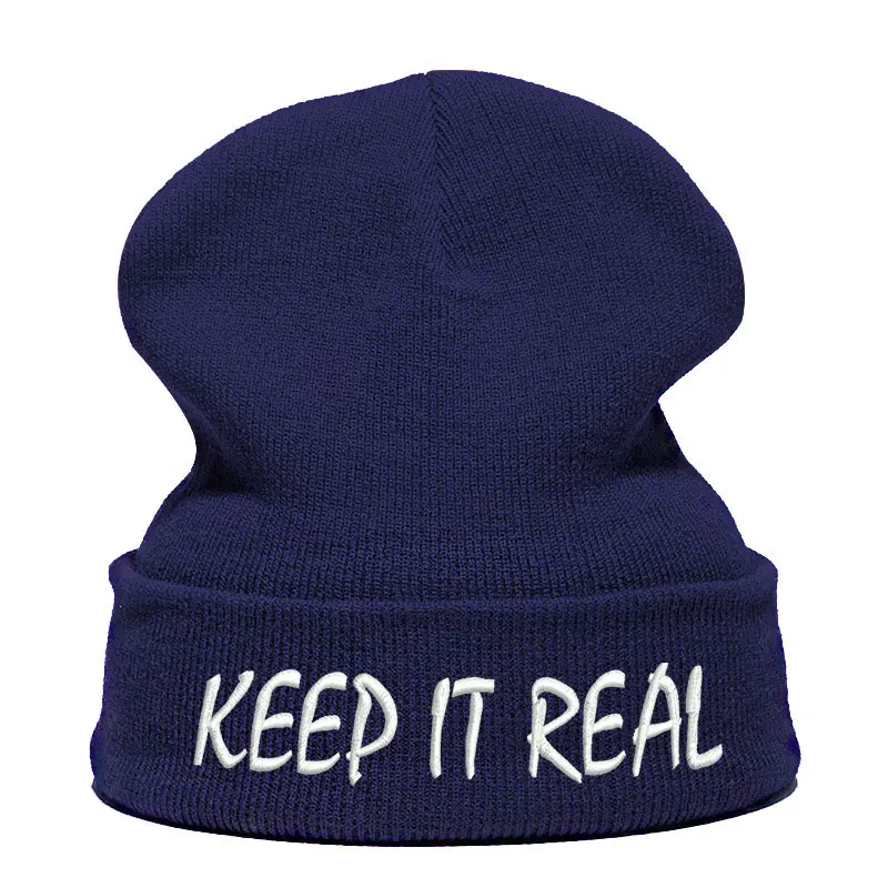 Шапка бини Skullie вязаная шапка носок Зимняя Вышивка панк для мужчин женщин