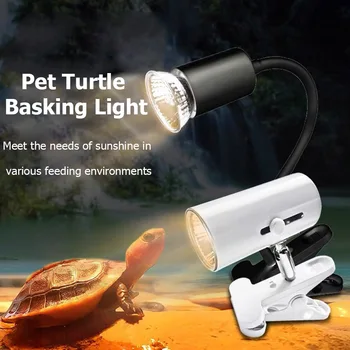 

UVA + UVB Reptile Lamp Pet Amphibians Lizards Heating Bulb Turtle Basking Lights for Household Turtle Accessories