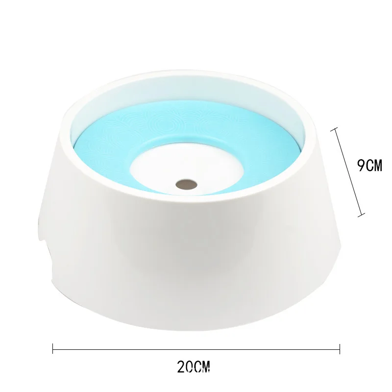 

Second Generation Not Wet Mouth Floating Bowl Pet Drinking Bowl Dog Drink Water Bowl Water Dispensers Anti-Yellow-Billed