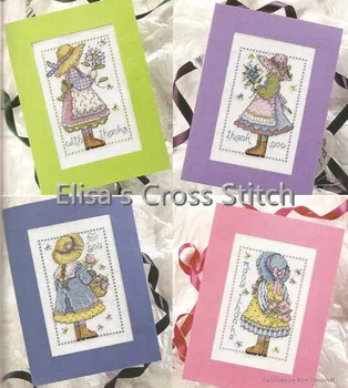 

CD137 14ct DIY Invitation Greeting Card Full Set CrossStitch Greeting Card Cake Birthday Christmas Gift Father's Day Cards