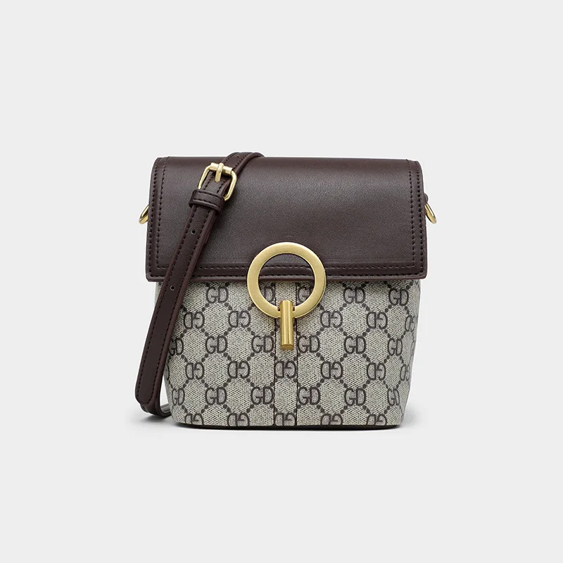 

Bucket Bag 2020 Autumn And Winter WOMEN'S Bag New Arrival Versatile Fashion Small CK Qualified Western Style Shoulder Bag Fashio