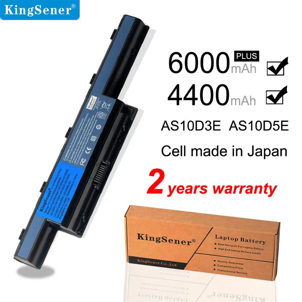 Аккумулятор Kingsener для ноутбука Acer Aspire V3 5741 5742 5750 5560G 5741G 5750G AS10D31 AS10D51 AS10D61 AS10D71 AS10D75