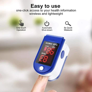

Blood Oxygen Monitor Finger Pulse Oximeter Oxygen Saturation Monitor oled oximetry health care ox portable SpO2 Oximetry Monitor